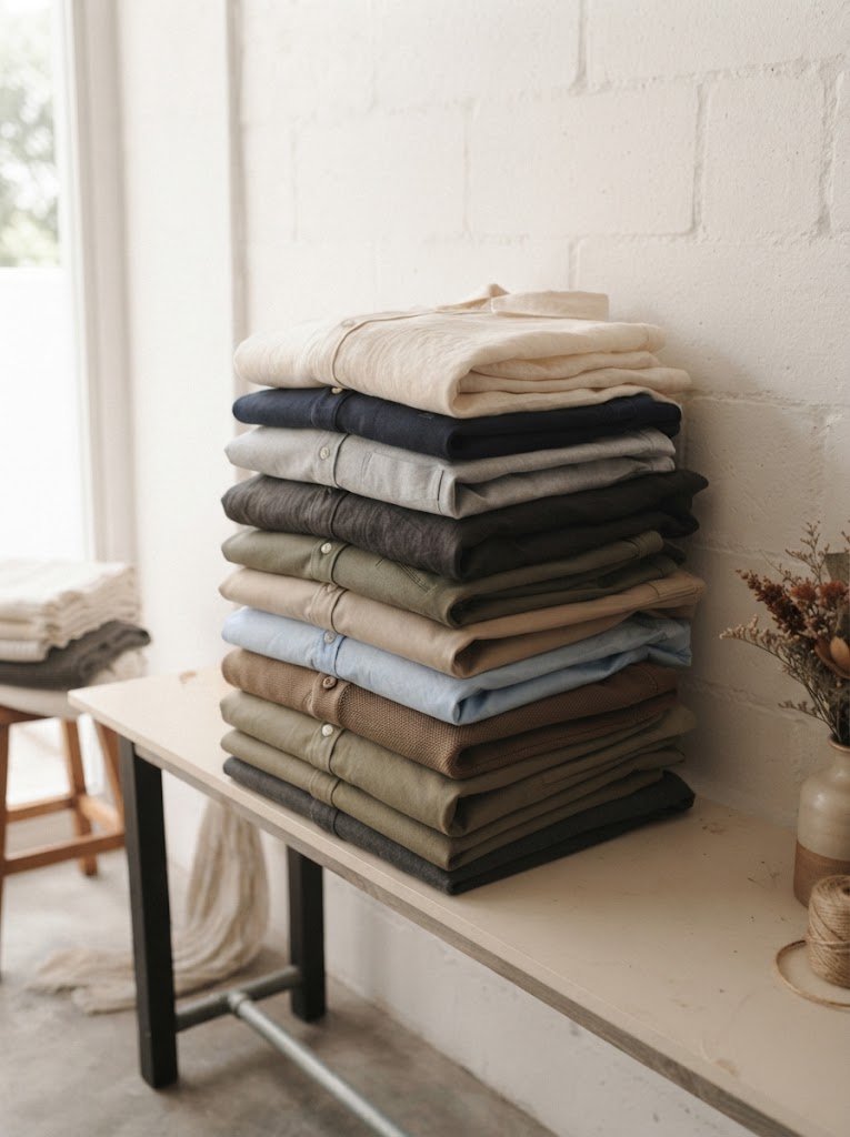 Shirts and polos category